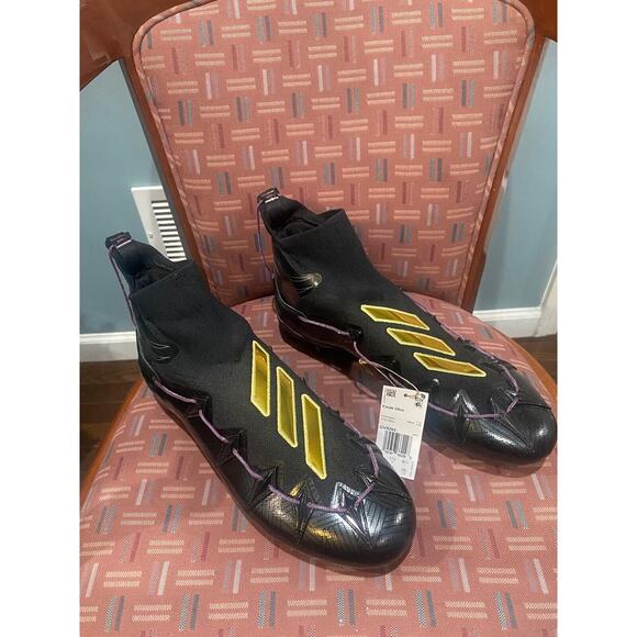 New adidas Freak Ultra Football Cleats Marvel Black Panther GV9265 Men Sz 12 NWT - Picture 3 of 8